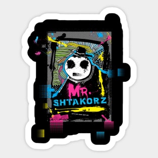 Mr Shtakorz Sticker